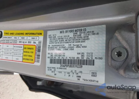 2014 Ford Fusion Energi Se Luxury from USA, damaged, VIN 3FA6P0PU8ER195339